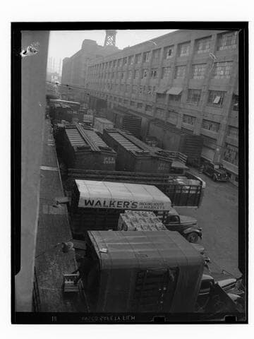 Produce district, Los Angeles