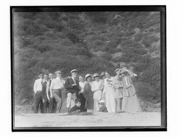 Horsley's  party, Santa Monica