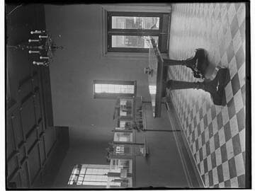 Lobby of First National Bank, Artesia, California