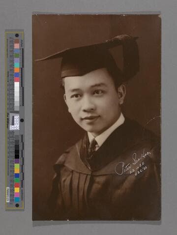 Graduation portrait of Peter SooHoo