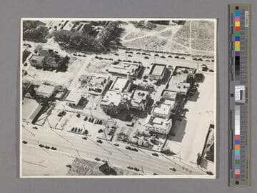 Aerial view of New Chinatown