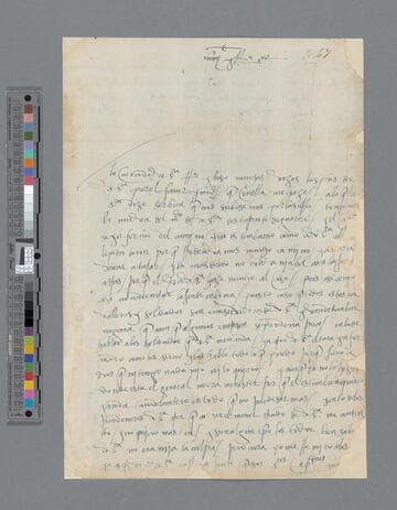 Martín de Almendras letter to Gonzalo Pizarro