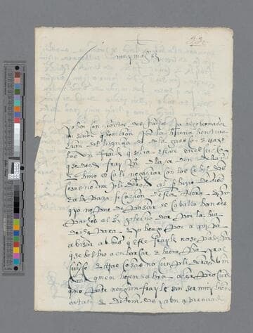 Hernán Gutierrez de Celis letter to Bartolomé Villalobos