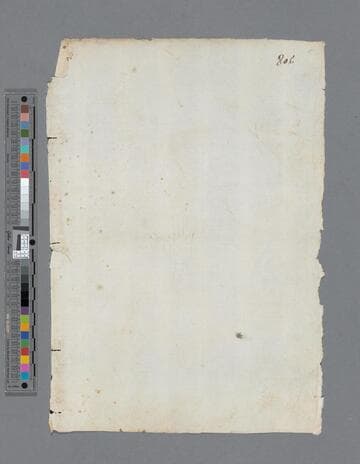 Felipe II, King of Spain, letter to the Governor of Popayan