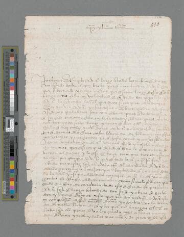 Juan Alvarez letter to Gonzalo Pizarro