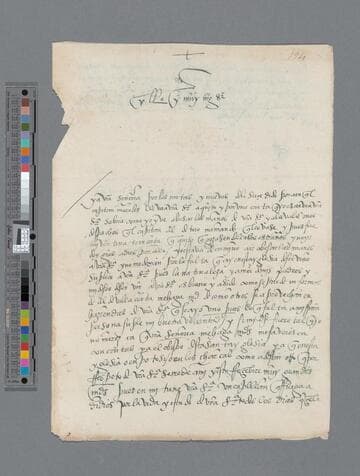 [----] Cervera letter to Gonzalo Pizarro