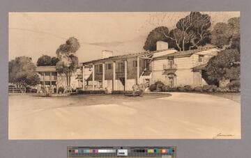 Zanuck, Darryl, proposed ranch house, Beverly Hills, California