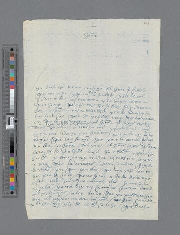 Alonso de Villacorta (b) letter to Alonso de Villacorta (a)