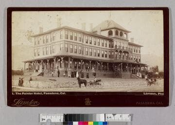 The Painter Hotel, Pasadena, Cal