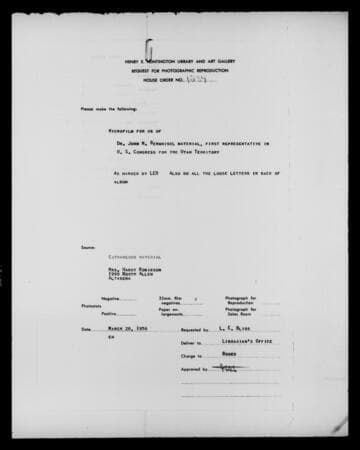 Correspondence and manuscripts related to John Milton Bernhisel [microform]: 1825-1912 (bulk 1850-1864)