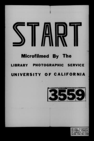 Early Records of Utah [microform]: 1852-1867