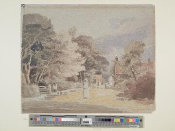 Country Lane and Village