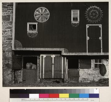 Barn with Hex Signs, Berks County, Pennsylvania