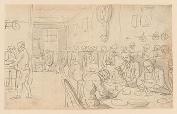 Interior of an Eating House