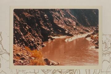 Four I-Os cruising down toward the mouth of Separation Canyon