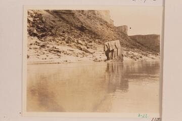 Ten Mile Rock.  Eddy lunched at this point on July 18, 1927