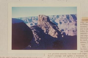 Coronado Butte from near head of Hance Trail