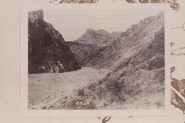 Downriver from mouth of Crystal Creek