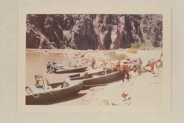 Marston-Disney boats at Bright Angel Creek