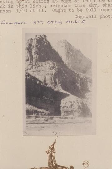 Up to mouth of Clearwater Canyon and the cliffs above the mouth