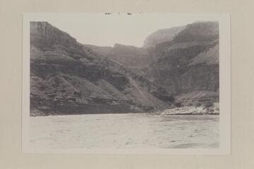 Upstream from foot of Fossil Rapid