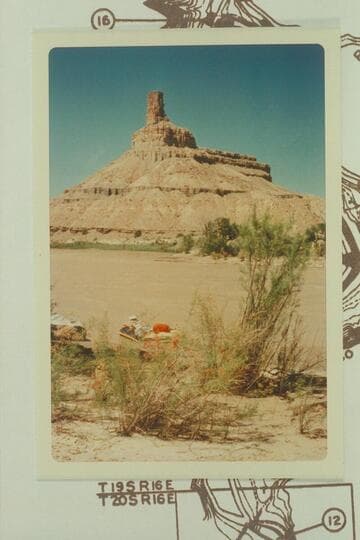 Gunnison Butte from about Mile 11 1/2