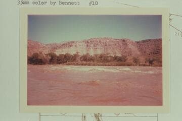 Downstream at Range Creek Rapid; Mile 31 1/2