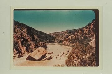 Ashley Falls in Red Canyon. Flow about 1800 cfs