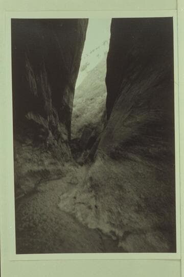 Anasazi Canyon below the joint at point of entry
