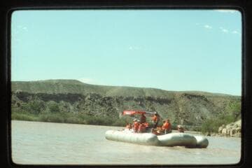 Robidoux inscription, Ekker grave, Embark to below San Rafael, 1975