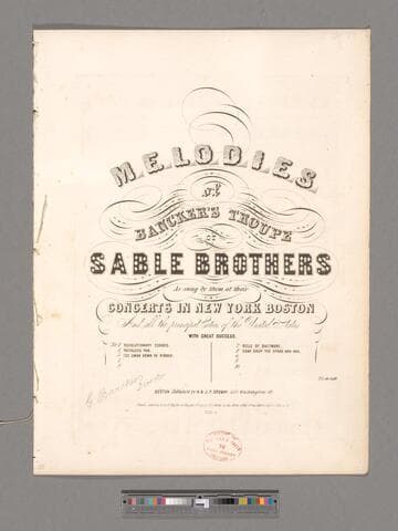 Belle of Baltimore / words and music composed and arranged by J. G. Evans of the Sable Brothers