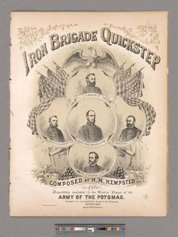The Iron Brigade quickstep / H. N. Hempsted