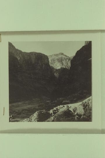Grand Canyon near Supai Creek.  Probably up from Mile 172
