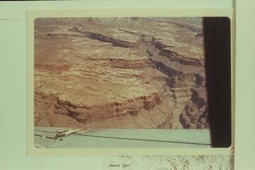 Fern Glen Canyon which enters the Colorado at Mile 168.  The north end of The Dome is at upper right margin