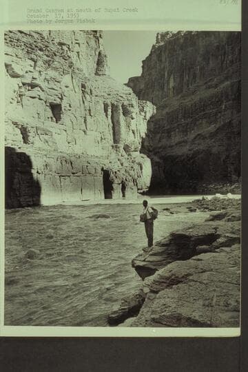 Grand Canyon at mouth of Supai Creek