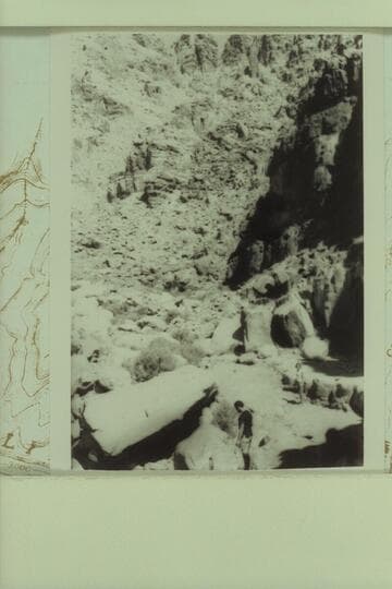 From Supai Formation to top of Salt Trail.  Marshall Demick and Bodil Helt