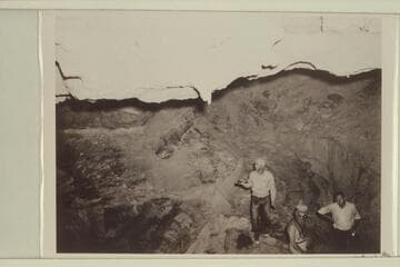 In Stanton's cave. Nevills; Marston; McConkie