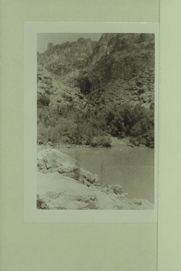 Mouth of Salt Trail Canyon into the Little Colorado