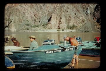 "Maid of the Canyon"; Bright Angel Creek
