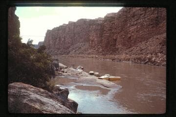 Camp, Mile 4; Marble Canyon