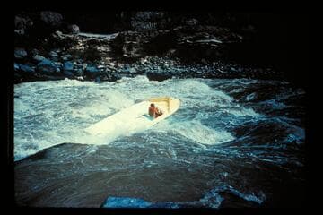 "Wee Yellow" near head of Vulcan