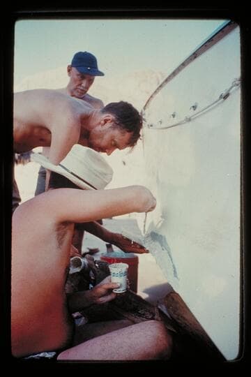 Patching "Wee Red"; Monument Creek