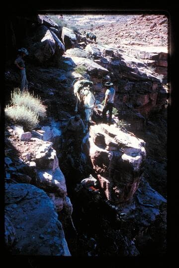 Trail into Cha Canyon