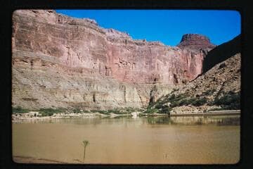 Chopper moves up river from Little Nancoweap
