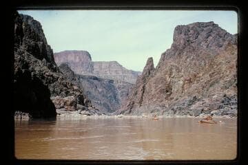 Moving down to head of 234 Mile Rapids from Mile 233.6