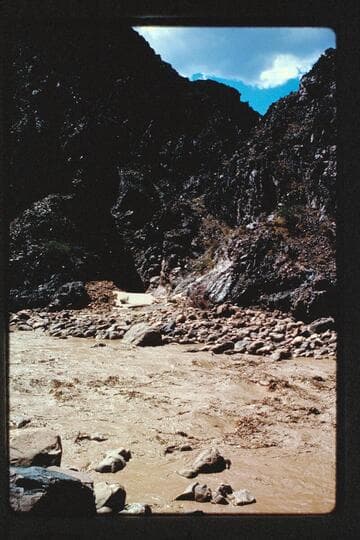 Across head of Sockdolager Rapids