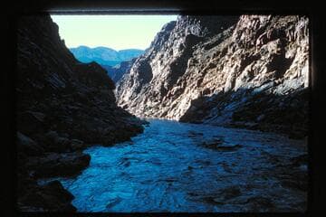 Down at lower end of 231 Mile Rapids