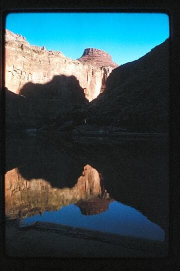 Up from head of Nancoweap Rapids