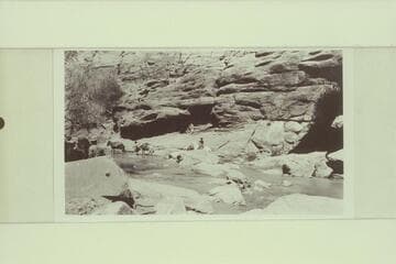 Pack string in Navajo Creek