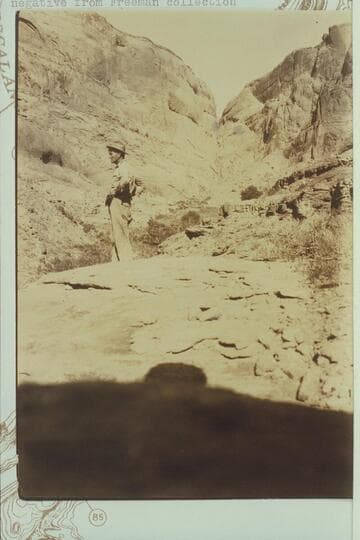 Hole in the Rock.  Tom Wimmer, head boatman for LaRue junket